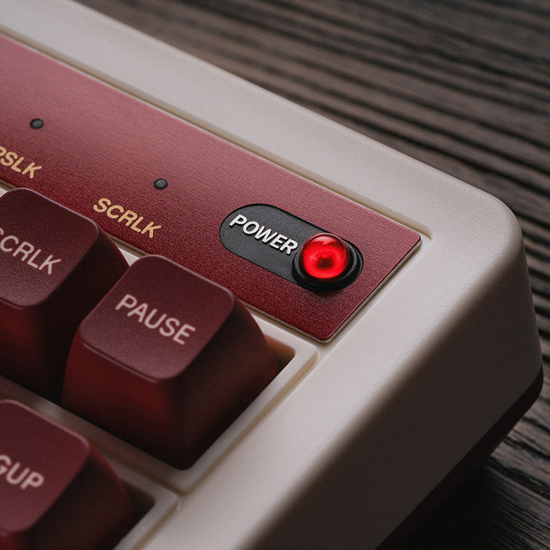 8BitDo Retro Mechanical Keyboard - Keyboard Design for Typing and Gaming Setups