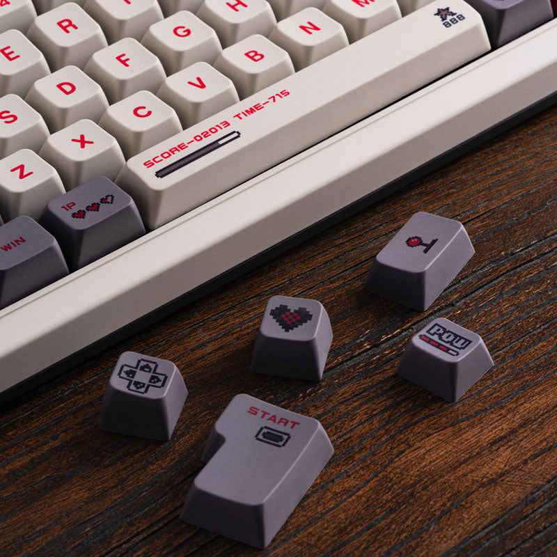 8BitDo Retro Keycaps - Keycap Collection for Supported 8BitDo Keyboards