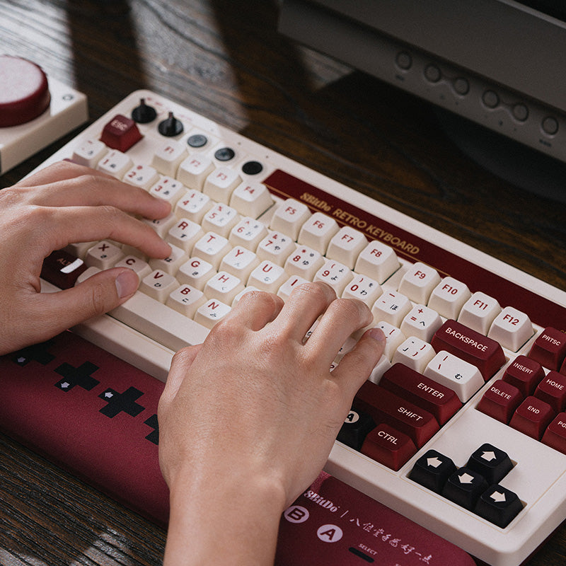 8BitDo Retro Mechanical Keyboard - Keyboard Design for Typing and Gaming Setups