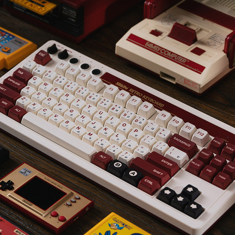 8BitDo Retro Mechanical Keyboard - Keyboard Design for Typing and Gaming Setups