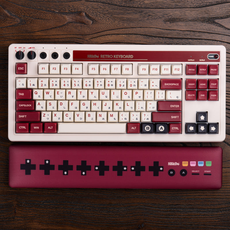 8BitDo Wrist Rest for Keyboards - Desktop Wrist Support for Compatible Keyboard Setups