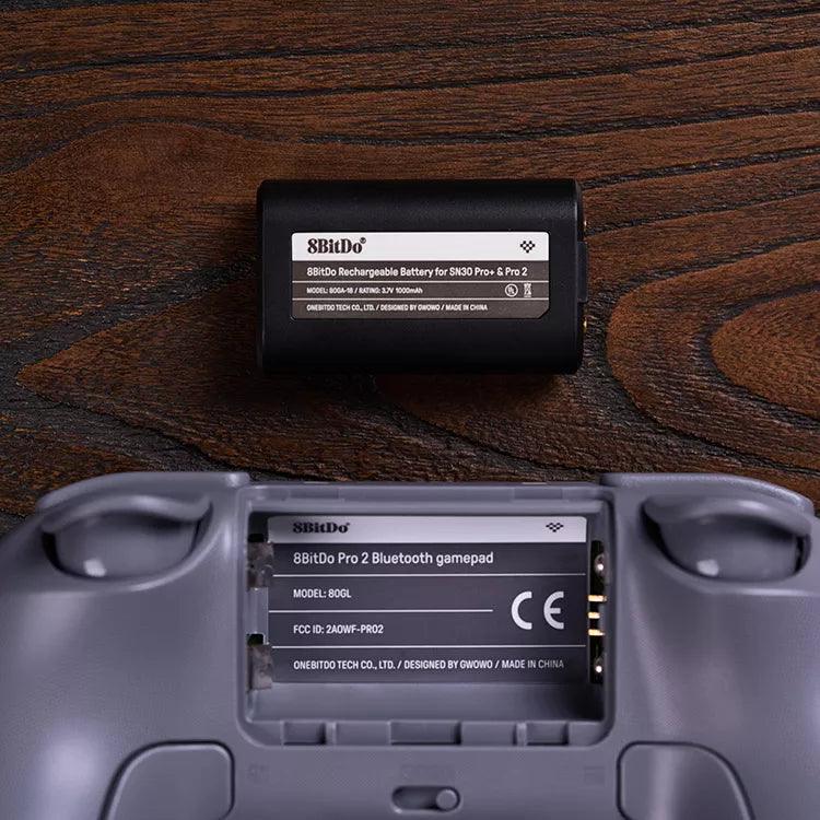 8BitDo Battery Pack for SN30 Pro+ Pro 2 - Replacement Power Pack for Supported Gamepads