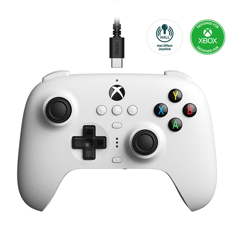 8BitDo Ultimate Wired Controller for Xbox (Hall Effect Joystick) - Gamepad Design for Flexible Everyday Play