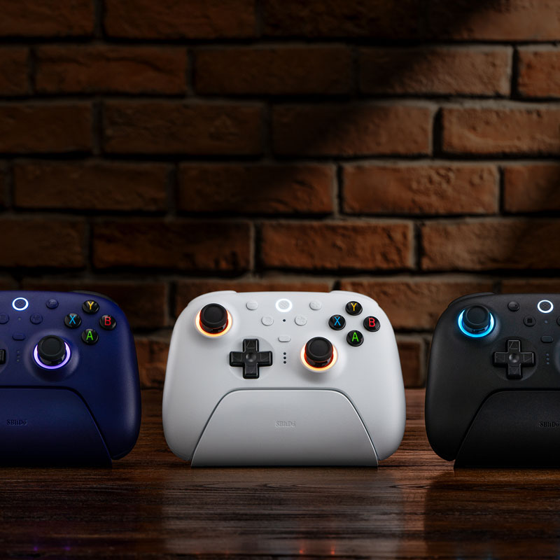 8BitDo Ultimate 2 Wireless Controller - Gamepad Design for Flexible Everyday Play