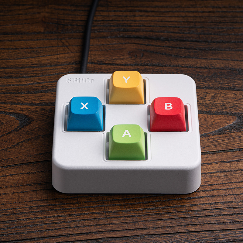8BitDo Keyboard Extensions - Super Buttons Super ABXY Super Stick - Desktop Control Extension for Supported Keyboards