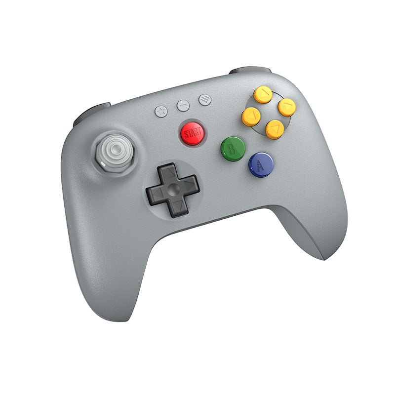 8BitDo 64 Bluetooth Controller for Analogue 3D - Gamepad Design for Flexible Everyday Play