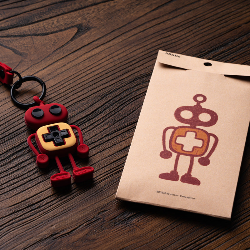 8BitDo 8Bitbot Keychain - Collectible Keychain Accessory for Everyday Carry