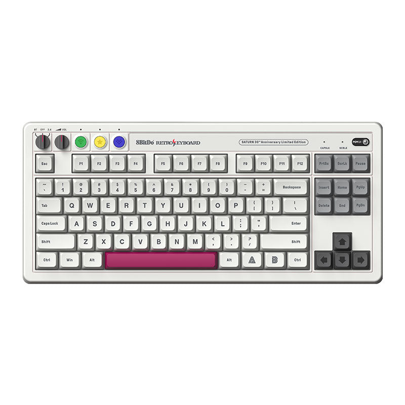 Retro Mechanical Keyboard - S Edition - Keyboard Design for Typing and Gaming Setups