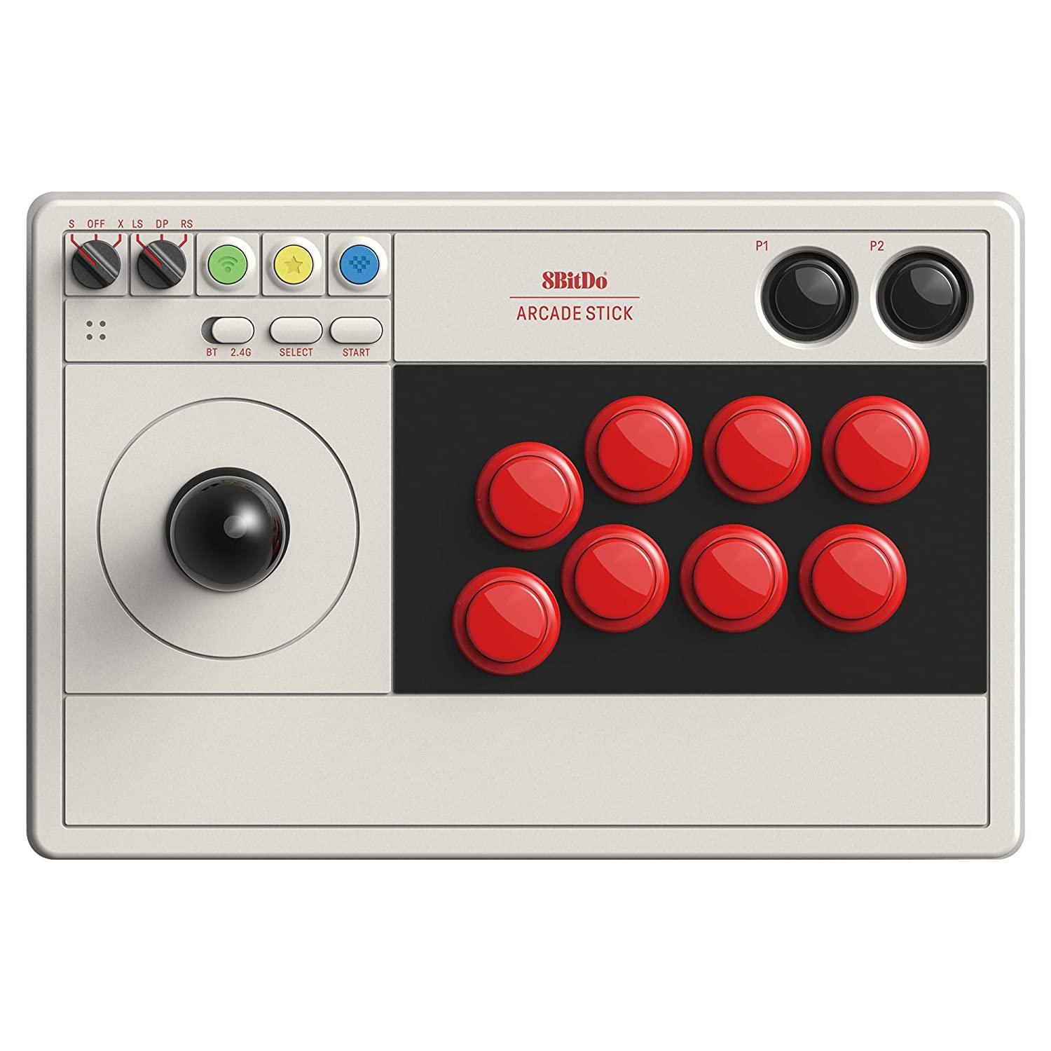 8BitDo Arcade Stick - Arcade Control Edition for Desktop and Console Play