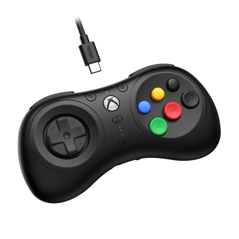 8BitDo M30 Wired Controller for Xbox - Gamepad Design for Flexible Everyday Play
