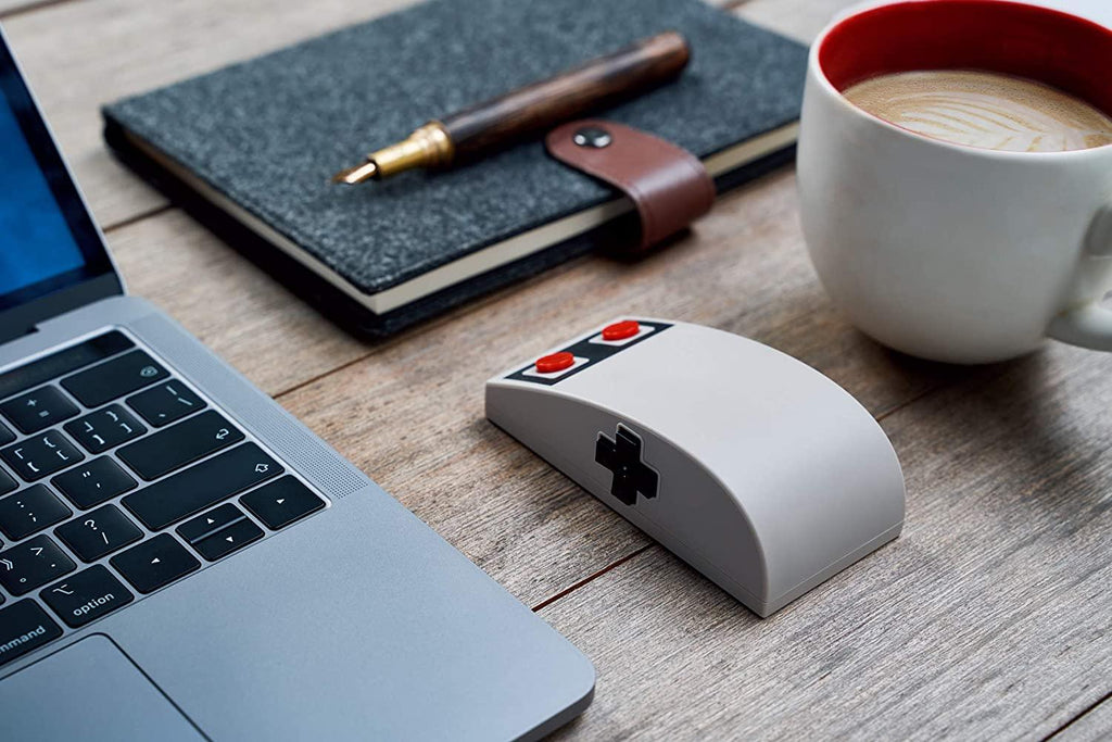 8BitDo N30 2.4G Wireless Mouse - Desktop Mouse Design with Retro-Inspired Styling