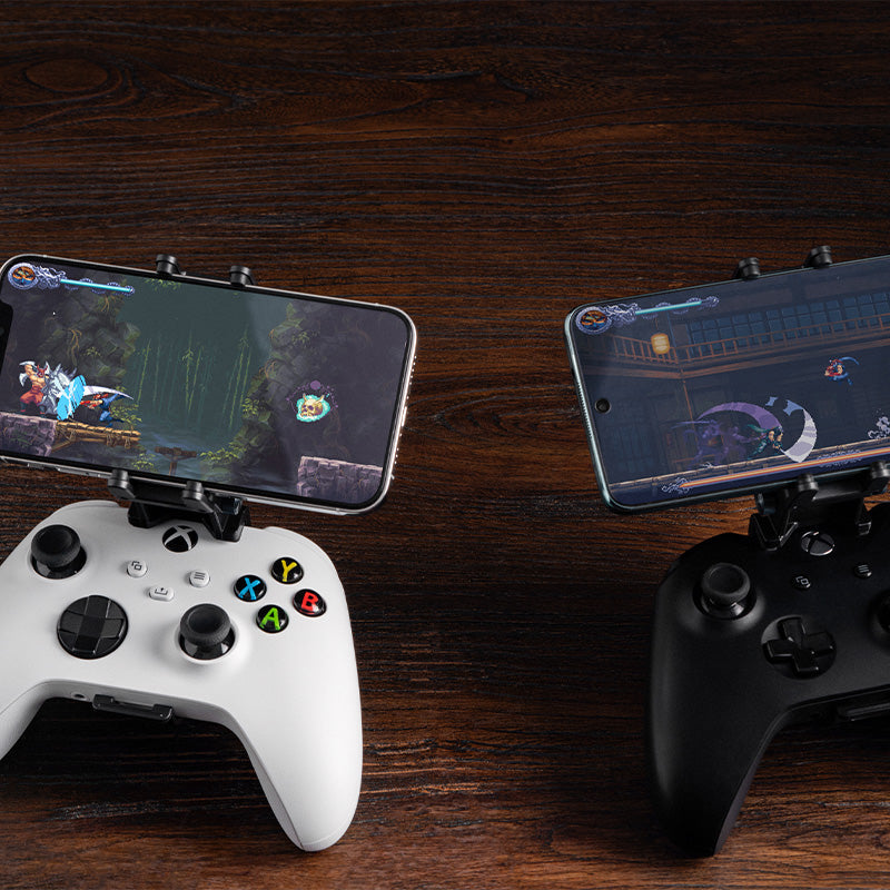 8BitDo Mobile Gaming Clip for Xbox Controllers - Controller Mount Edition for Mobile Gaming