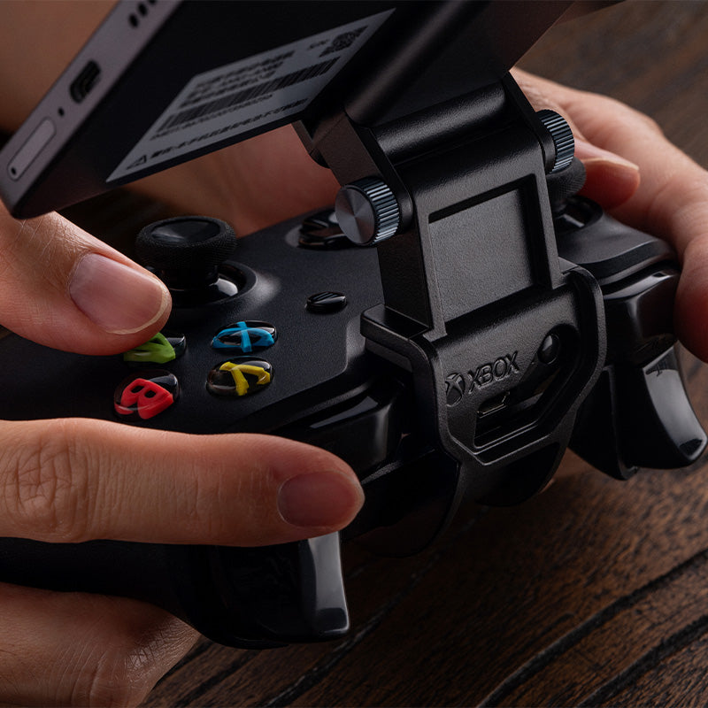 8BitDo Mobile Gaming Clip for Xbox Controllers - Controller Mount Edition for Mobile Gaming