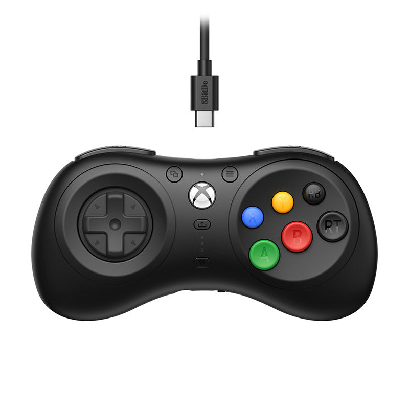 8BitDo M30 Wired Controller for Xbox - Gamepad Design for Flexible Everyday Play