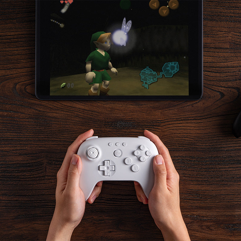 8BitDo 64 Bluetooth Controller for Analogue 3D - Gamepad Design for Flexible Everyday Play