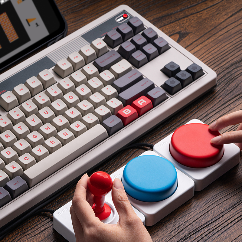 8BitDo Keyboard Extensions - Super Buttons Super ABXY Super Stick - Desktop Control Extension for Supported Keyboards