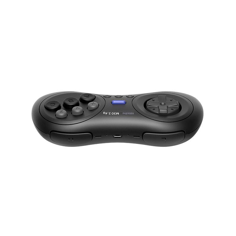 8BitDo M30 2.4G Controller for Sega Genesis Mini & Mega Drive Mini - Gamepad Design for Flexible Everyday Play
