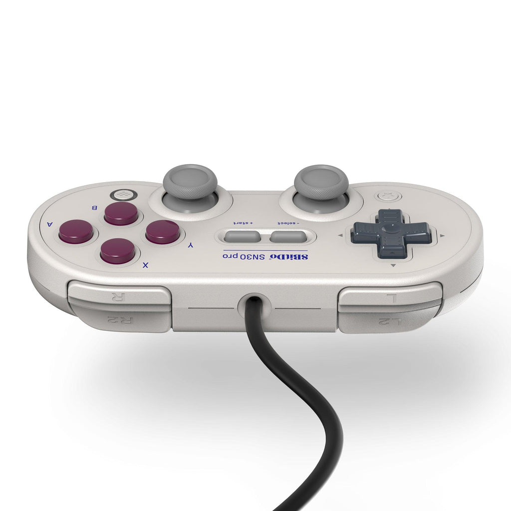 8BitDo SN30 Pro Wired Controller - Gamepad Design for Flexible Everyday Play