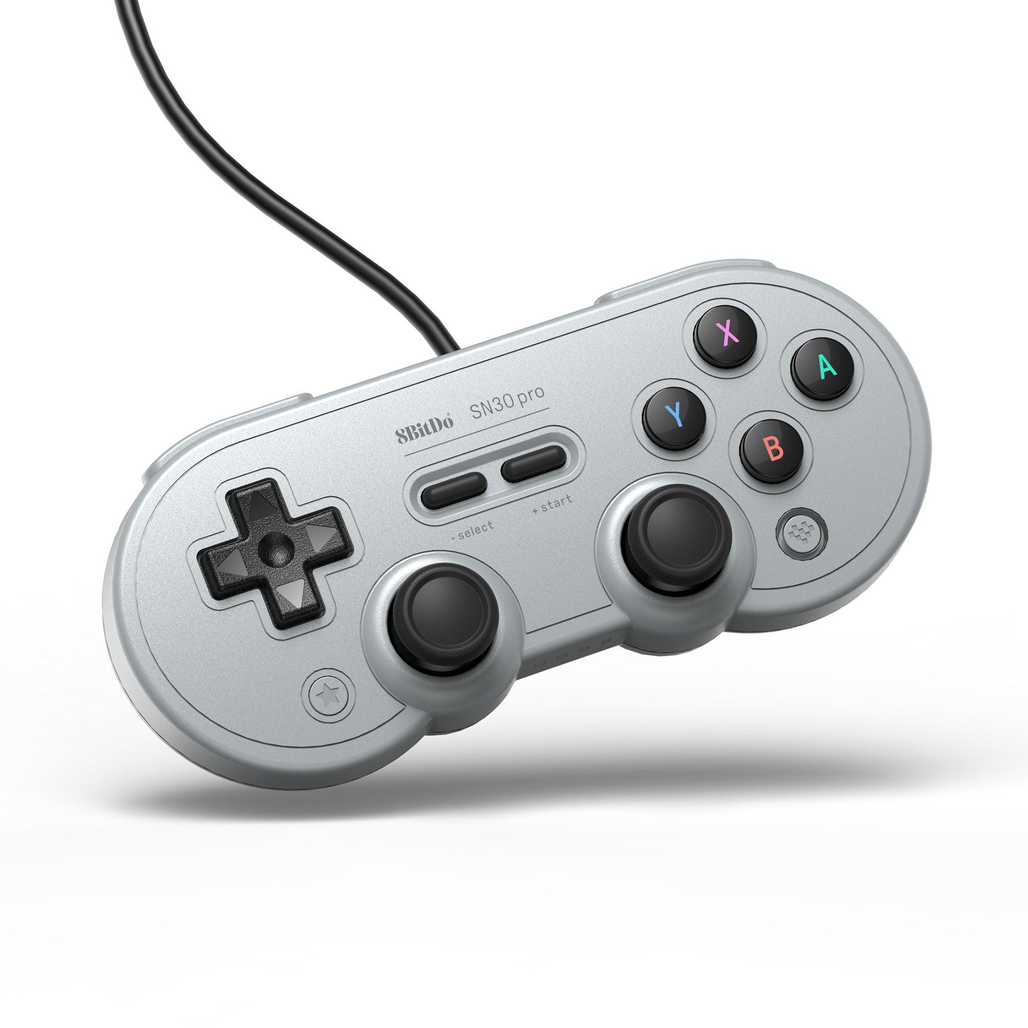 8BitDo SN30 Pro Wired Controller - Gamepad Design for Flexible Everyday Play