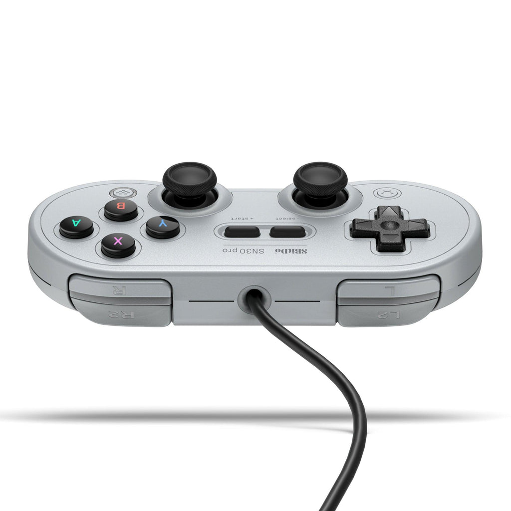 8BitDo SN30 Pro Wired Controller - Gamepad Design for Flexible Everyday Play