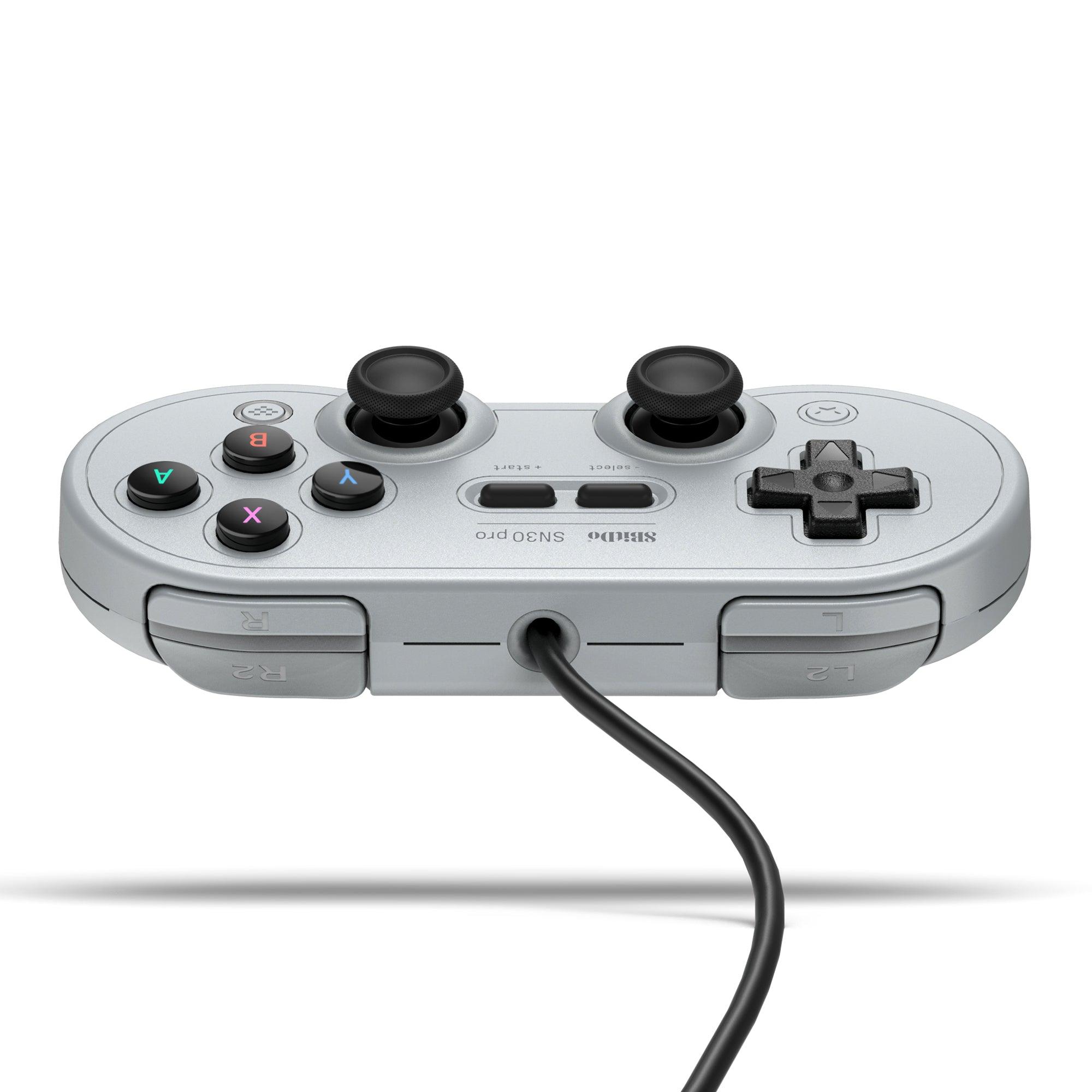 8BitDo SN30 Pro Wired Controller - Gamepad Design for Flexible Everyday Play