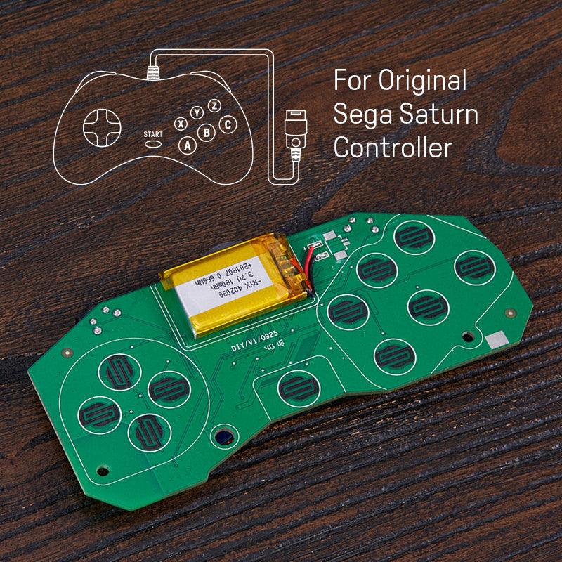8BitDo Mod Kit for Original Sega Saturn Controller - Controller Upgrade Kit for Compatible Original Hardware