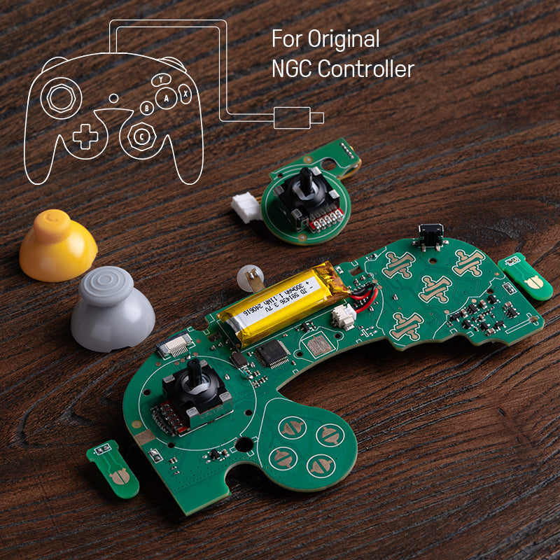 8BitDo Mod Kit for Original NGC Controller - Controller Upgrade Kit for Compatible Original Hardware
