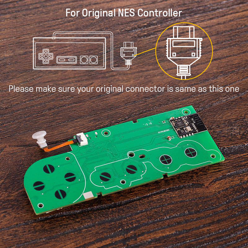 8BitDo Mod Kit for Original NES Controller（Original） - Controller Upgrade Kit for Compatible Original Hardware